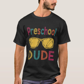 Camiseta Preschool Cara Diversão Presente de Volta às Aulas