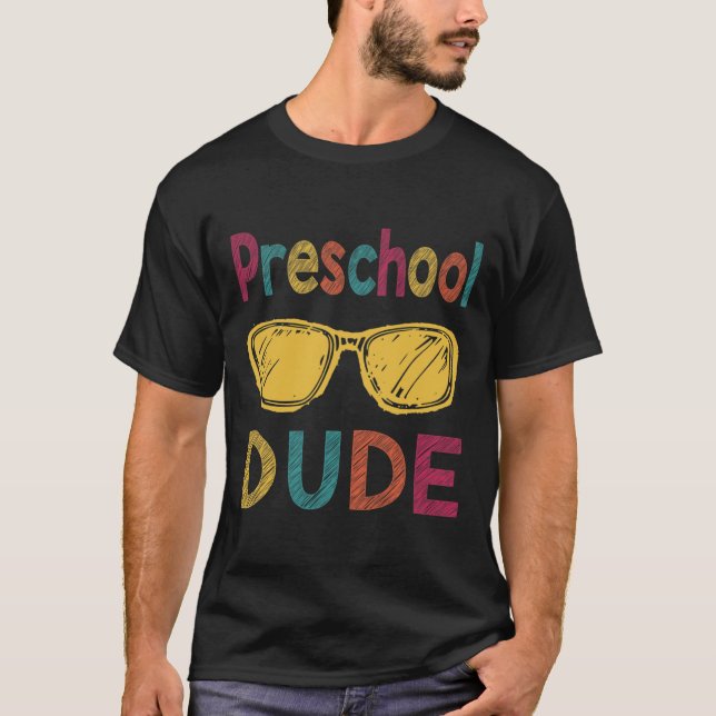 Camiseta Preschool Cara Diversão Presente de Volta às Aulas (Frente)