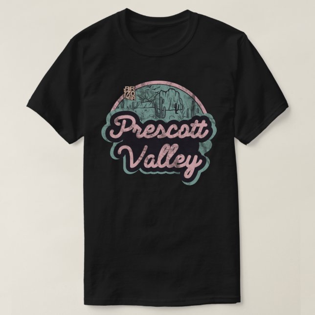 Camiseta Prescott Valley, Arizona (Frente do Design)