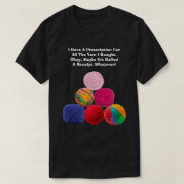 Camiseta Prescrição de T-Shirt