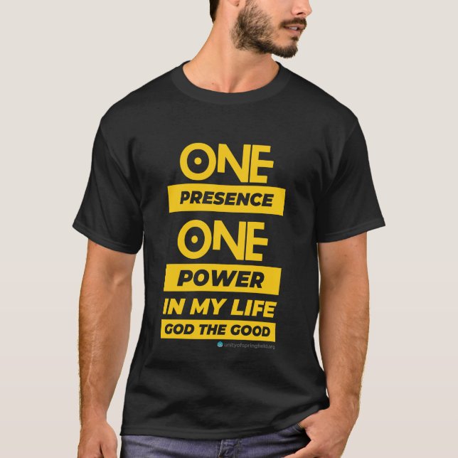 Camiseta Presença e potência (Frente)
