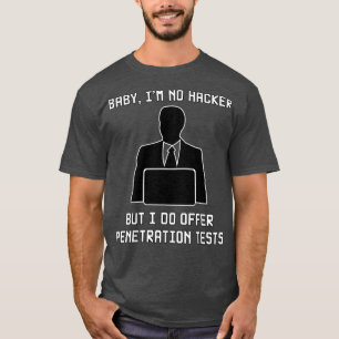 Camiseta Presença para testes de penetraçãoPresente p