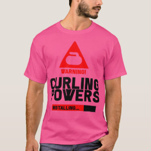 Camiseta Presente 3 do torneio de vassoura de pedras de coa