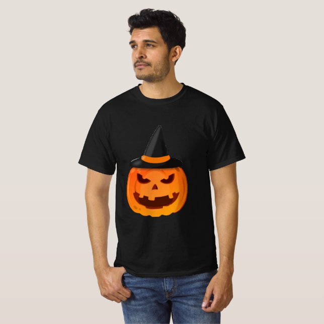 Camiseta Presente 3D Halloween (Frente Completa)