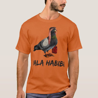 Camiseta presente 6 de wnyc do pombo do amor