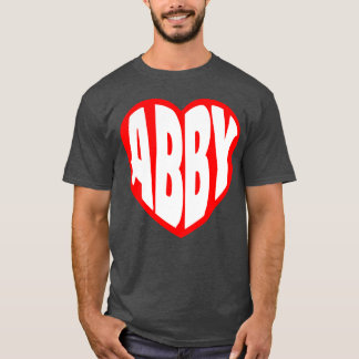 Camiseta Presente Abby no meu Coração