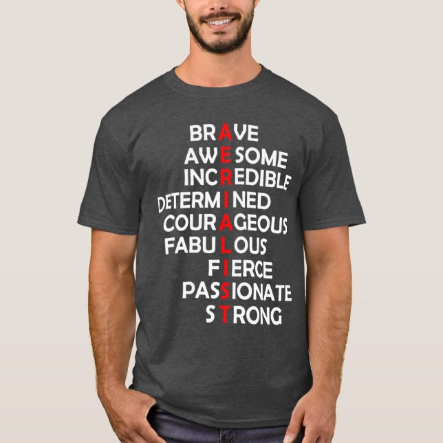 Camiseta Presente Acróstico de Acrobata Aéreo (Frente)