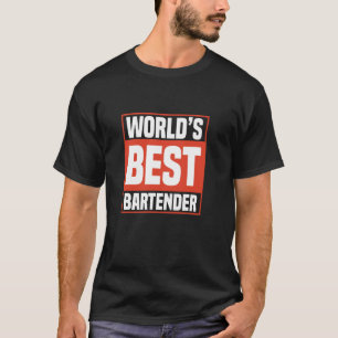 Camiseta Presente Adultos Barmen Engraçado Barista Barmaid