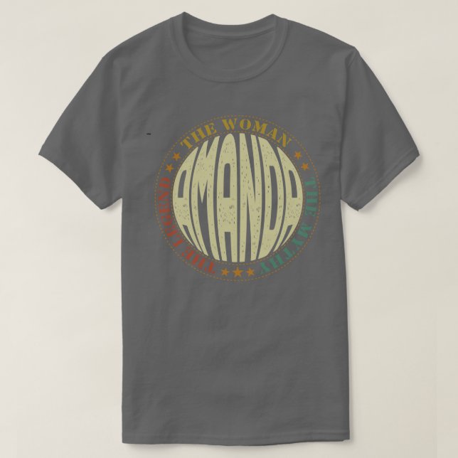 Camiseta presente amanda (Frente do Design)