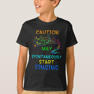 Camiseta Presente Amante de Música Cantada - Cuida
