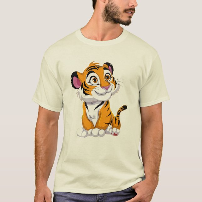 Camiseta Presente Amante de Tigres – Camisa de Ani (Frente)