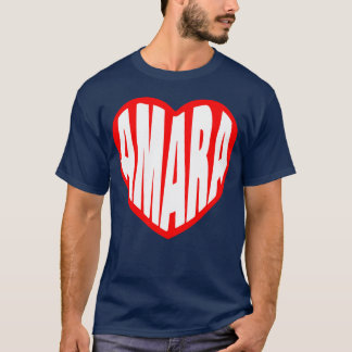 Camiseta Presente Amara no meu Coração