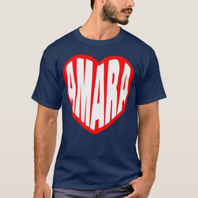 Camiseta Presente Amara no meu Coração (Frente)