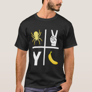 Camiseta Presente Americano Fãs de Futebol Spider 2 Y Banan