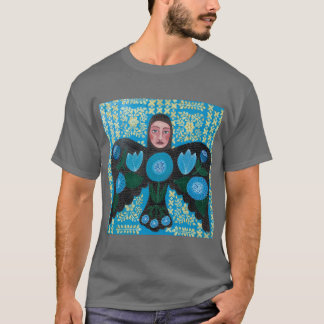 Camiseta Presente amigo pássaro azul