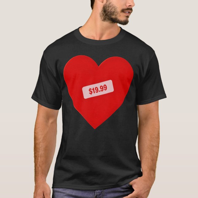 Camiseta Presente Amor à Venda (Frente)