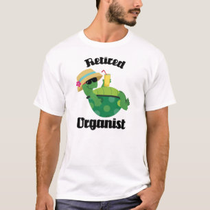 Camiseta Presente aposentado do organista