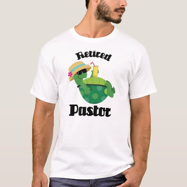 Camiseta Presente aposentado do pastor (Frente)
