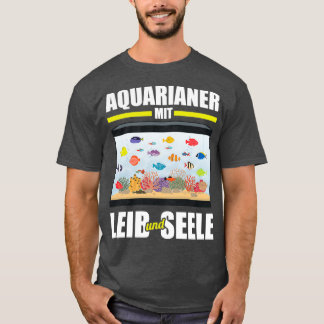 Camiseta Presente Aquarista do Aquário