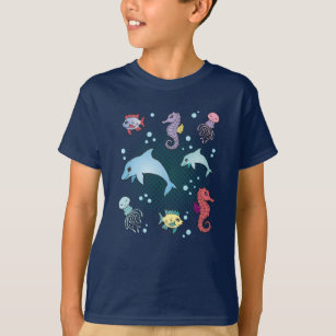 Camiseta Presente Aquarista do Aquário de Animais Marinhos
