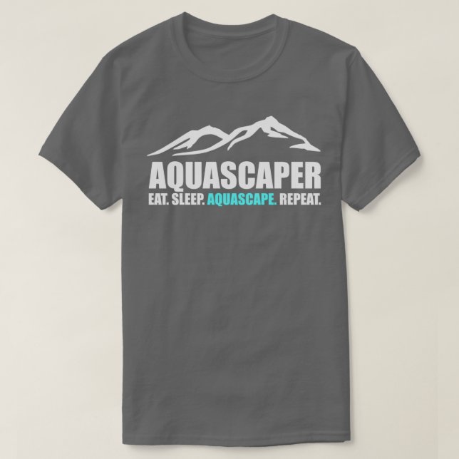 Camiseta Presente Aquascaping Aquascape (Frente do Design)