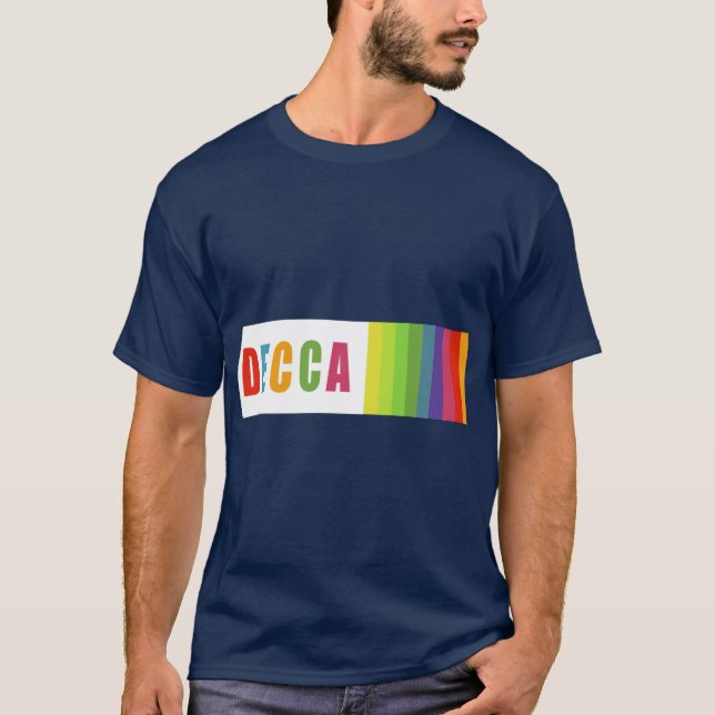 Camiseta Presente Arco-íris Decca (Frente)