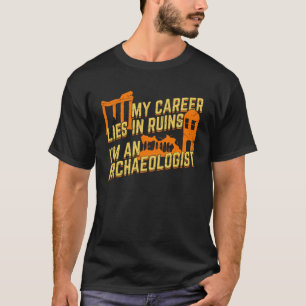 Camiseta Presente Arqueologista do Técnico de Campo Arqueo