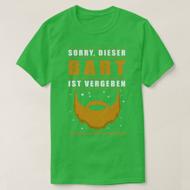 Camiseta Presente barbudo (Frente do Design)