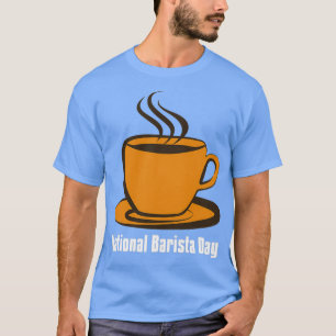 Camiseta Presente Barista no Dia Nacional Presente Barista