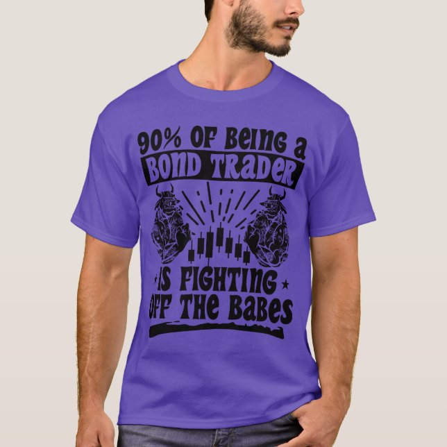 Camiseta Presente Bondrader e afastando as bebês (Frente)