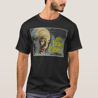 Camiseta Presente Brain Eaters Vintage Horror PremiumriBlen