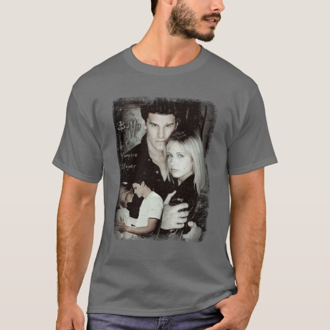 Camiseta Presente Buffy Angel (Frente)