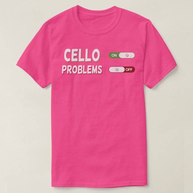 Camiseta Presente Cello Player Violoncello Cellist (Frente do Design)