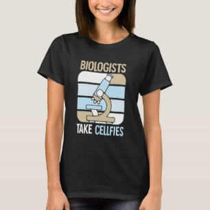 Camiseta Presente cientista Biólogos tiram celas