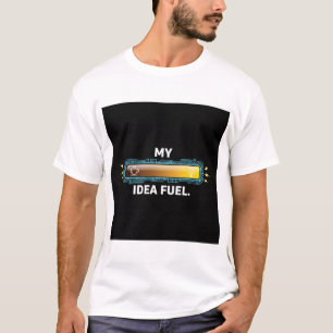 Camiseta Presente Combustível de Ideia de Café para Engenhe
