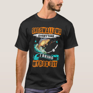 Camiseta Presente Comum De Carpa Para Homens Legal Que Ela