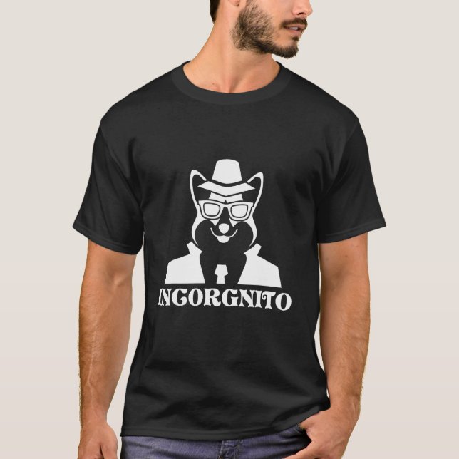 Camiseta Presente Corgi Incógnito (Frente)