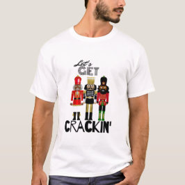 Camiseta Presente "Crackin" Preto