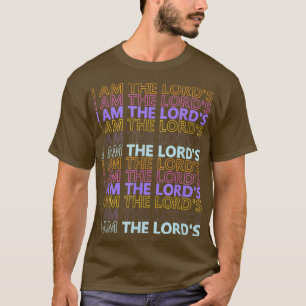 CAMISETA PRESENTE CRISTÃ, SOU OS SENHORES, DIVERTIDO JESUS 