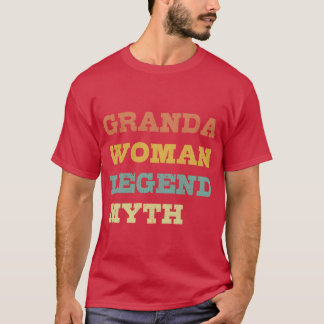 Camiseta Presente da avó no Dia da Mãe