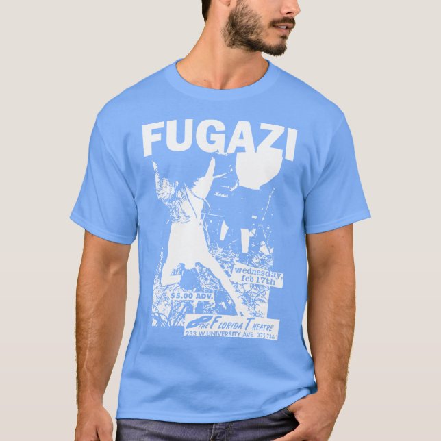 Camiseta Presente da Banda Fugazi (Frente)