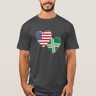 Camiseta Presente da bandeira da cidade americana de Portla