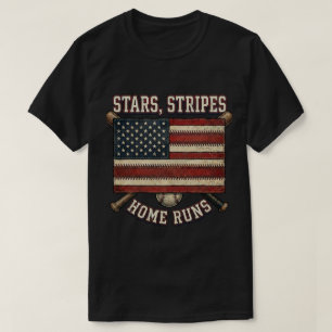 Camiseta Presente da bandeira dos EUA: Estrelas Listras Reb