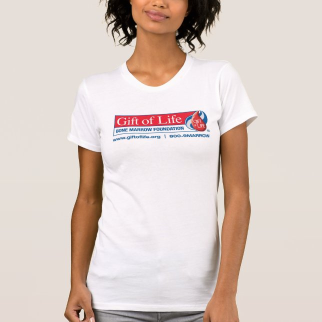 Camiseta Presente da camisola de alças das senhoras da vida (Frente)
