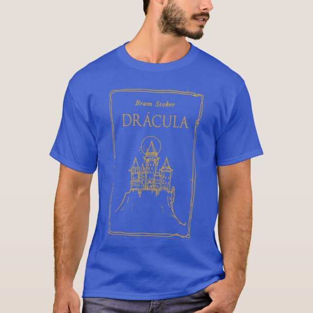 Camiseta Presente da Capa Original do Livro de Bram Stokers (Frente)