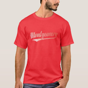 Camiseta Presente da cidade de Montgomery no estado do Alab