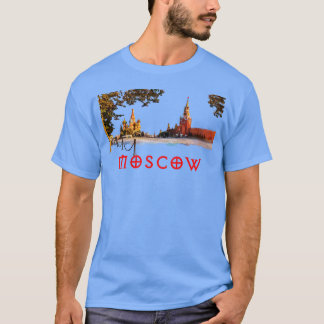 Camiseta presente da cidade de Moscou