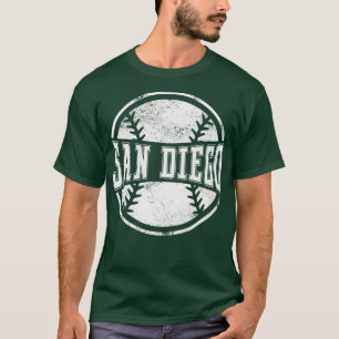 Camiseta Presente da equipe de beisebol Vintage San Diego