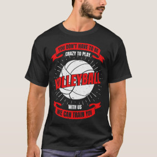 Camiseta Presente da Equipe de Voleibol Engraçado