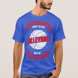 Camiseta Presente da Equipe de Voleibol Engraçado